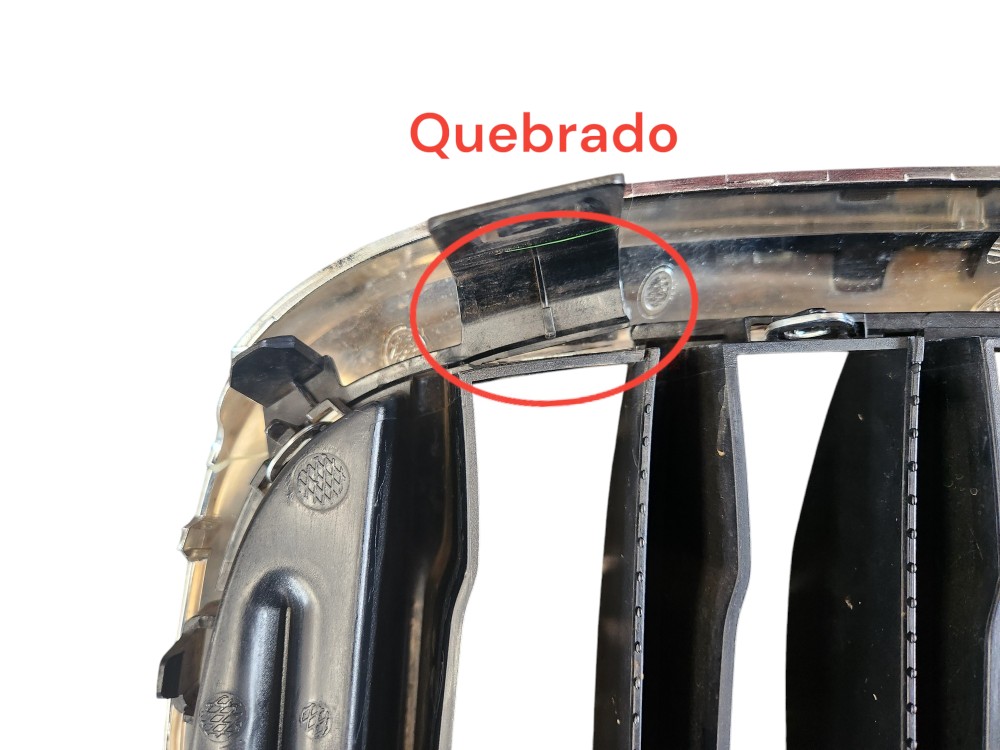 Grade Inferior Direita Bmw X3 X4 2018 2019 2020 Preto Sn 7