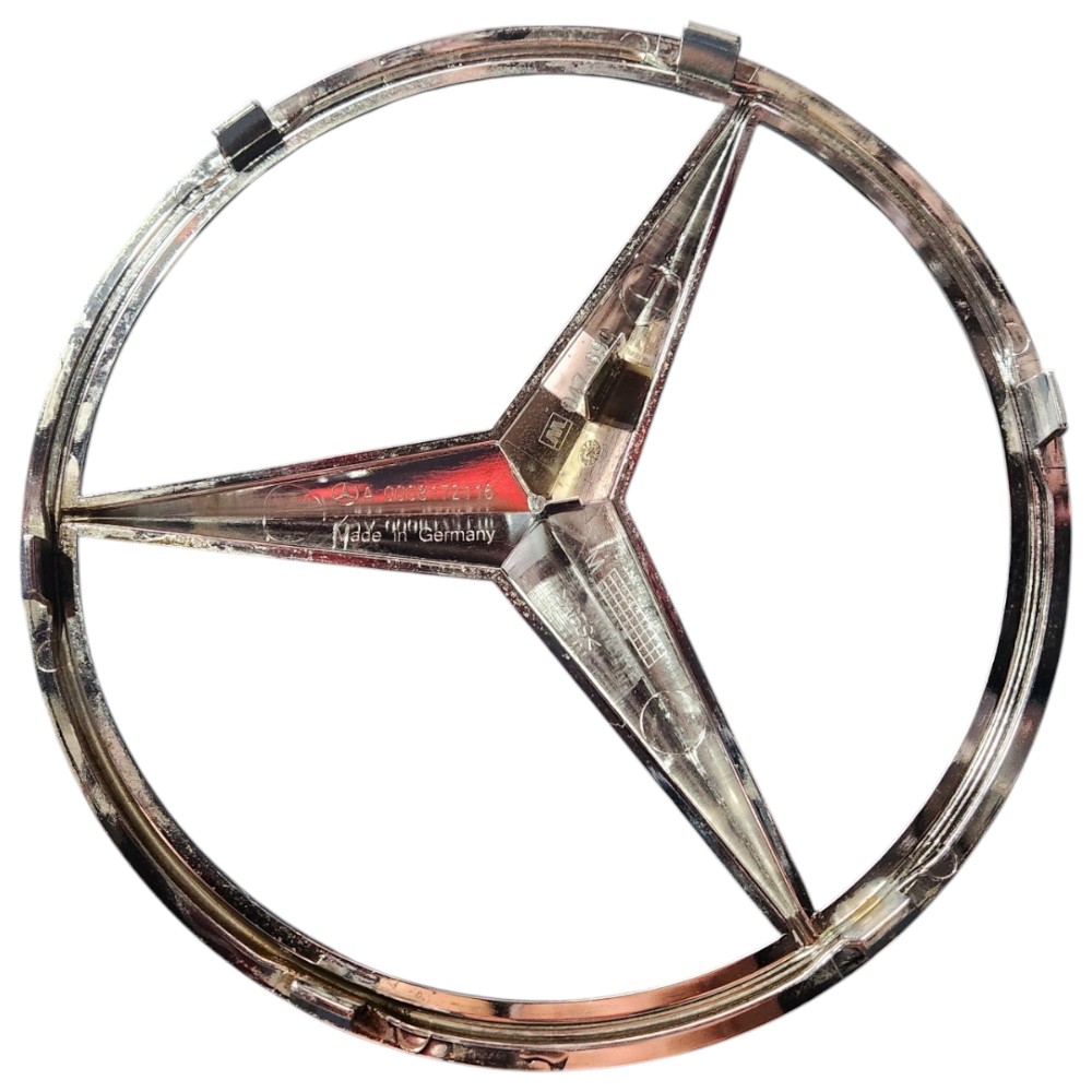 Emblema Simbolo Grade Mercedes Sprinter 2022 Cromado 6