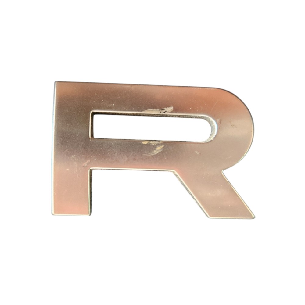 Letra Nome R Range Rover Prata
