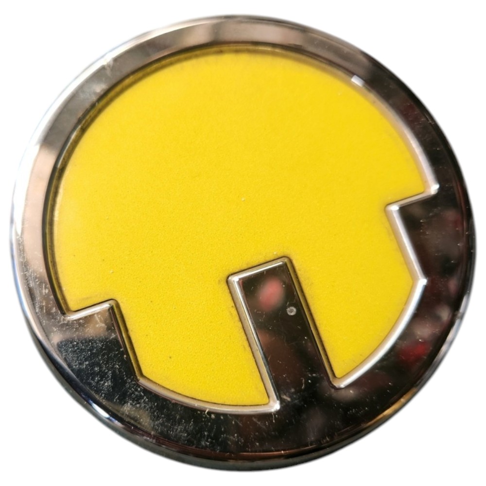 Emblema Simbolo Tampa Traseira Mini Cooper F56 Eletrico Amarelo 2