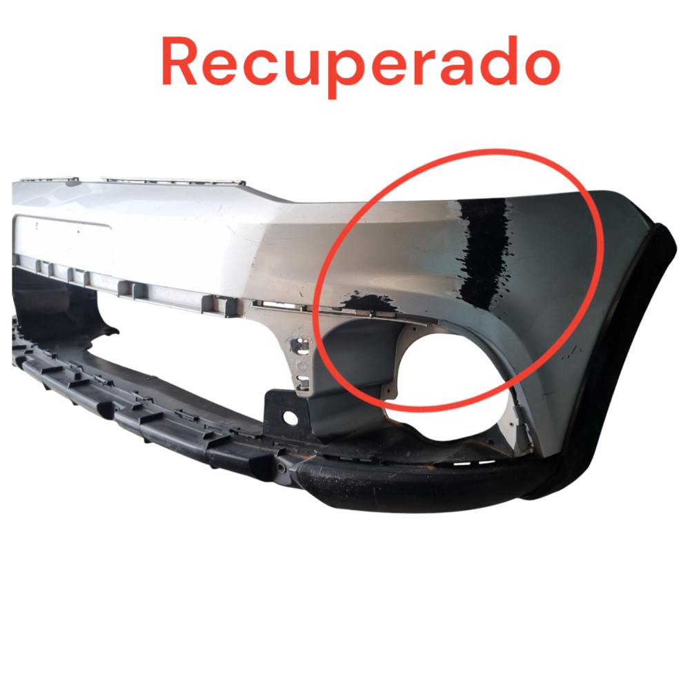 Parachoque Dianteiro Volkswagen Crossfox 2012 2014 Prata 4