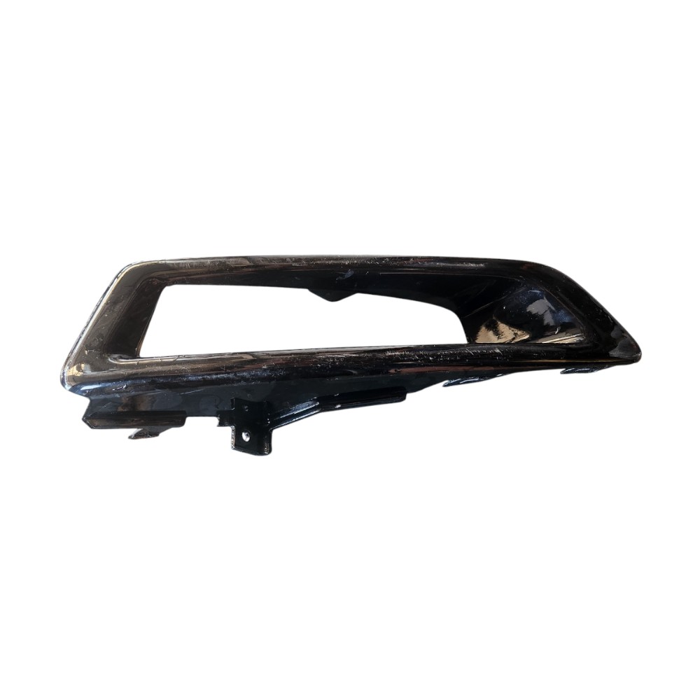 Moldura Grade Milha Esquerdo Land Rover Discovery Sport 2016 Preto Esquerdo