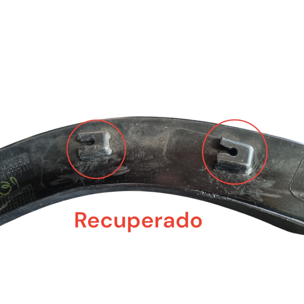 Alargador Moldura Lateral Dianteira Esquerda Tracker 2022 Preto 5