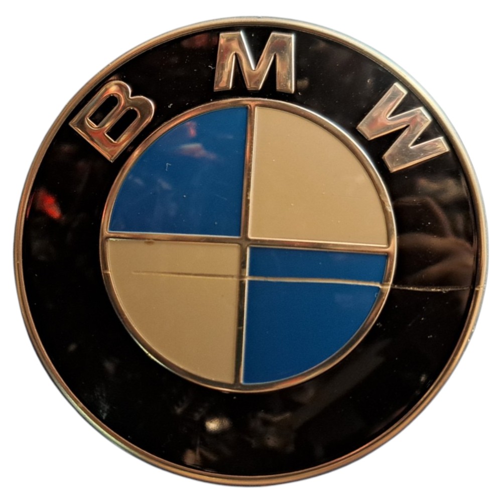Emblema Tampa Traseira Bmw X1 2019 Preto