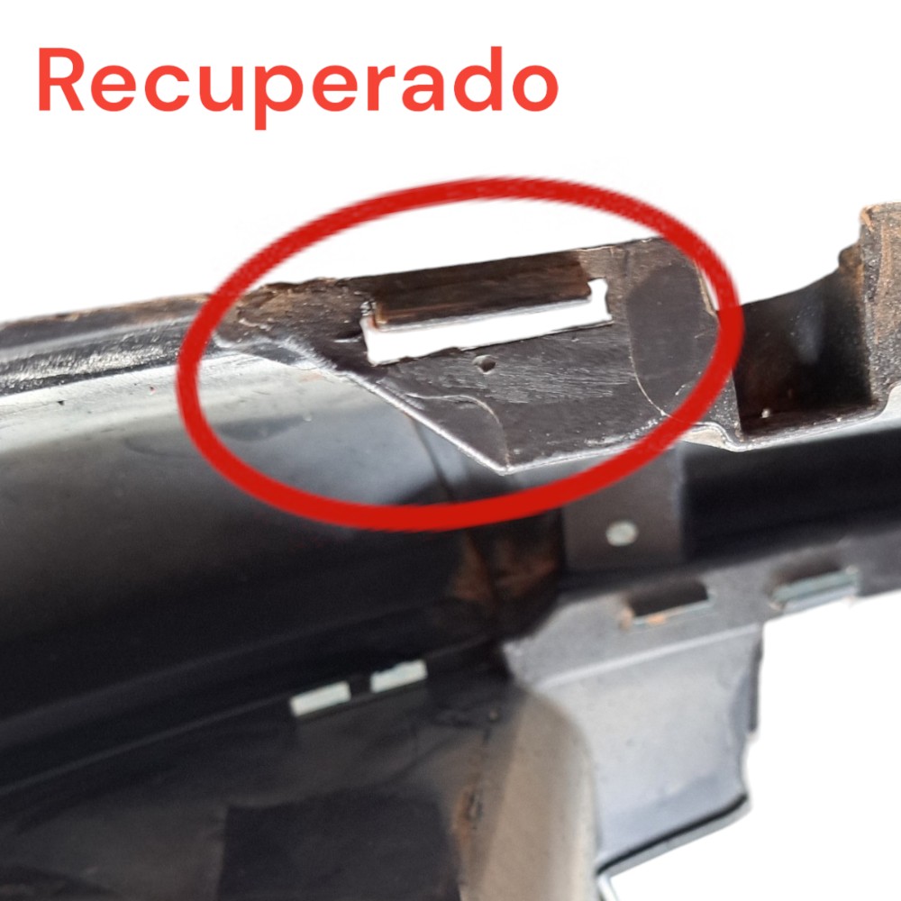Parachoque Dianteiro Volkswagen Crossfox 2012 2014 Branco 2