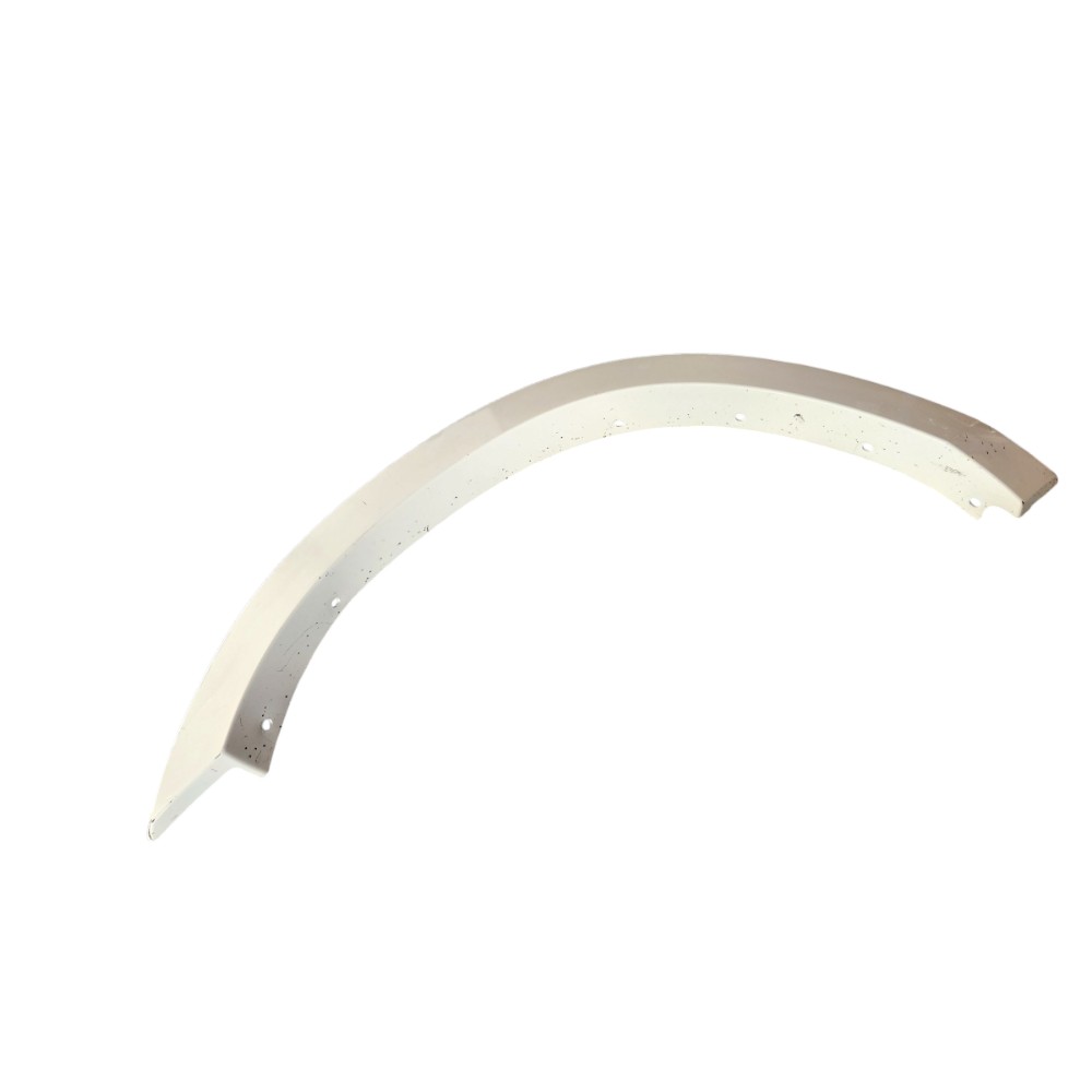Moldura Alargador Paralama Esquerdo Dodge Ram 2500 Branco 10