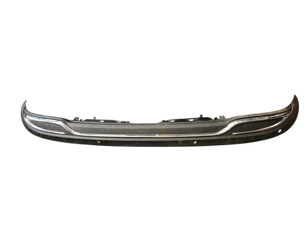 Spoiler Mercedes Traseiro Inferior C180 2015 2016  Preto Preto
