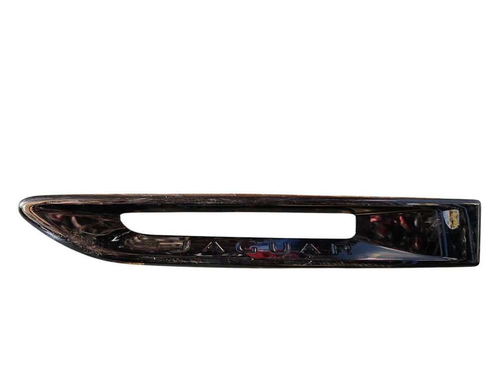 Moldura Esquerda Paralama Jaguar Sn Preto
