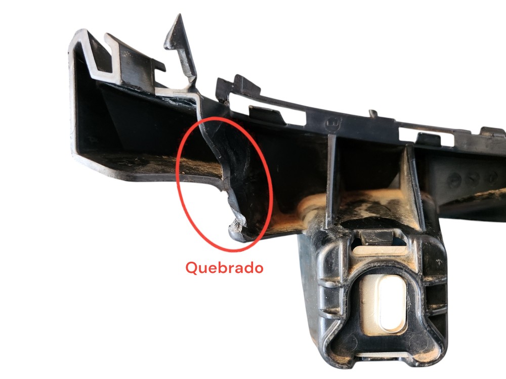 Suporte Mercedes Direito Parachoque Traseiro C180 2015 2016 5