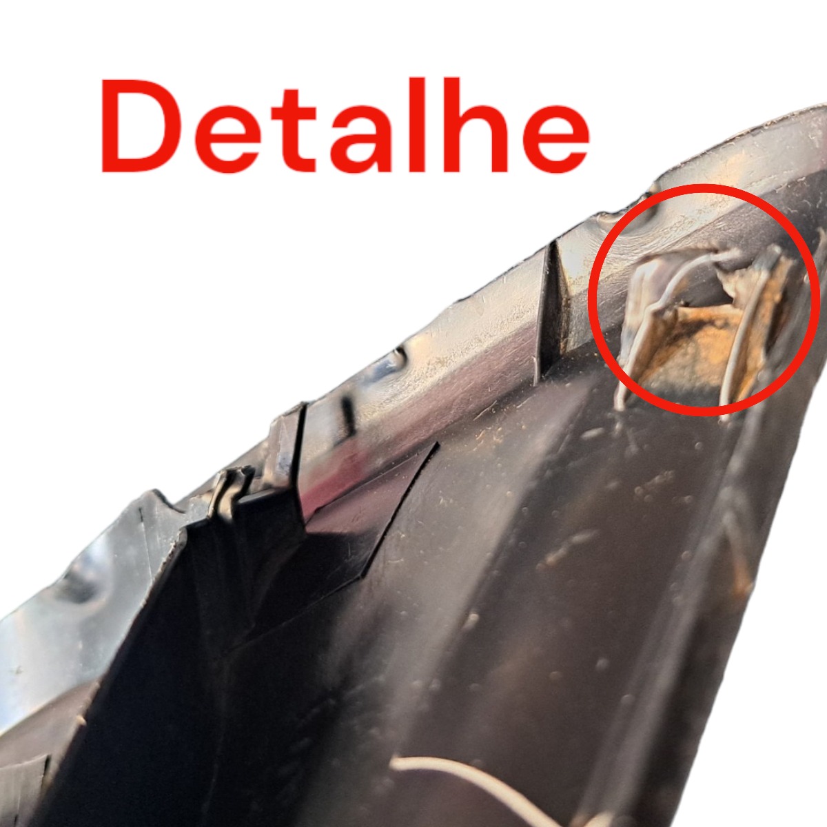 Moldura Grade Milha Direita Toyota Hilux Preto Direito 5