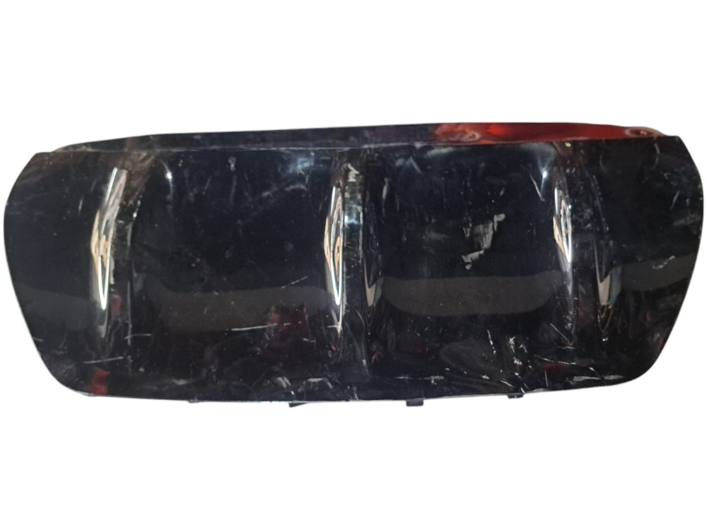 Spoiler Aplique Inferior Parachoque Traseiro Jaguar F-pace Preto