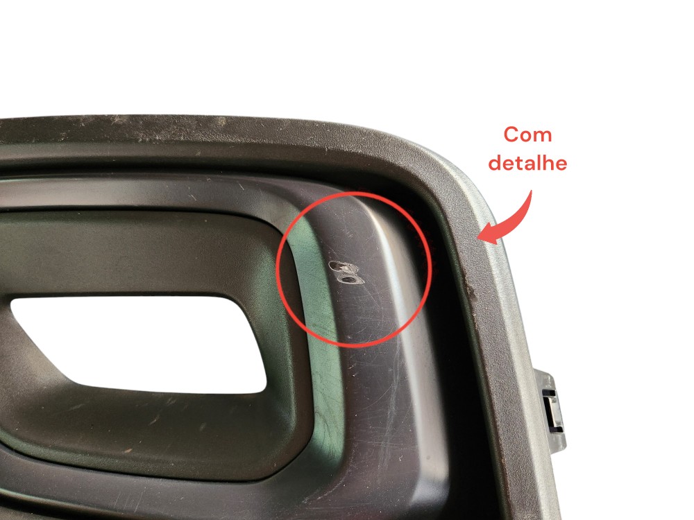 Grade Milha Esquerdo Jeep Renegade 2020 Preto Esquerdo 4