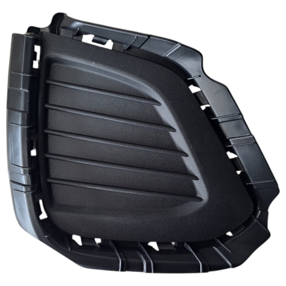 Moldura Grade Milha Esquerda Hyundai Creta 2019 2020 Preto Esquerdo 1
