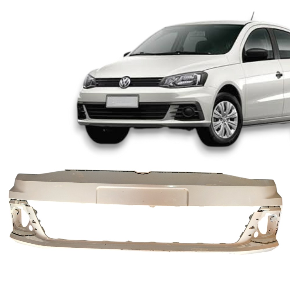 Parachoque Dianteiro Volkswagen Gol Voyage G7 2017 2018 Branco 1