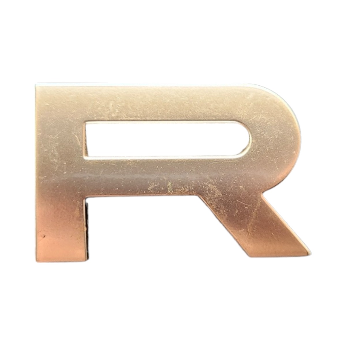 Emblema Nome R Range Rover  Cinza