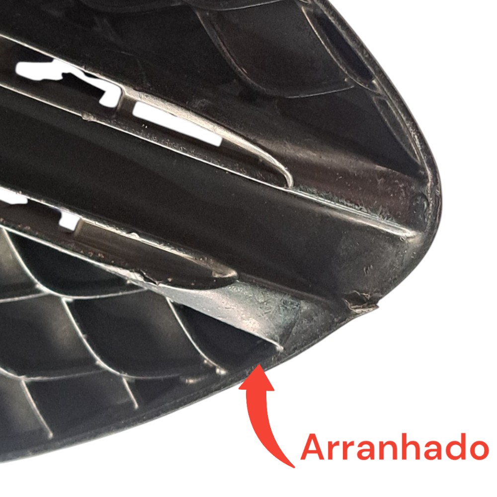 Grade Milha Esquerda Mercedes C180 C200 2015 2016 Preto Esquerdo 3