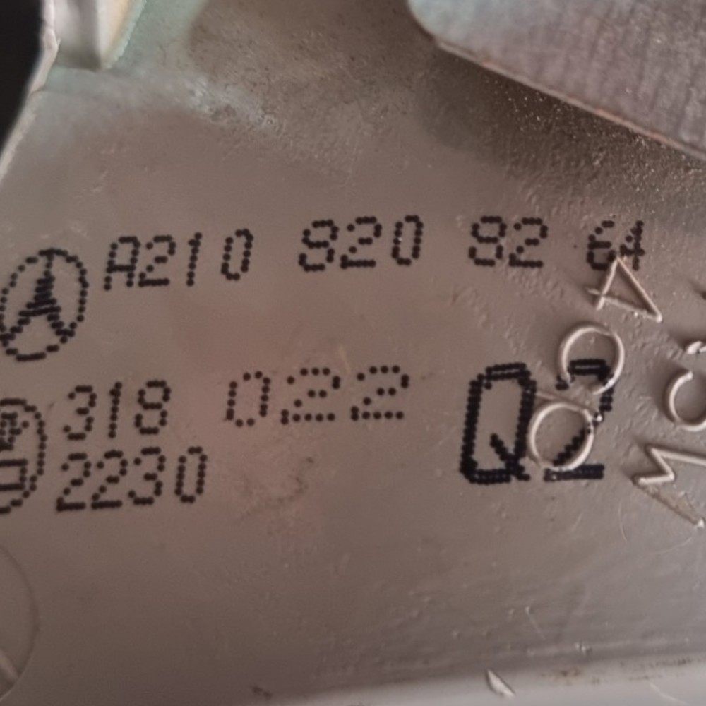 Lanterna Direita Mercedes E320 W210 2000 Direito/passageiro 5