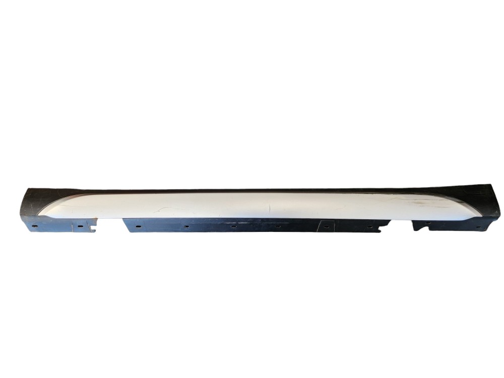Spoiler Lateral Esquerdo Bmw X1 2008 2009 2010 2011 2012 Preto 1