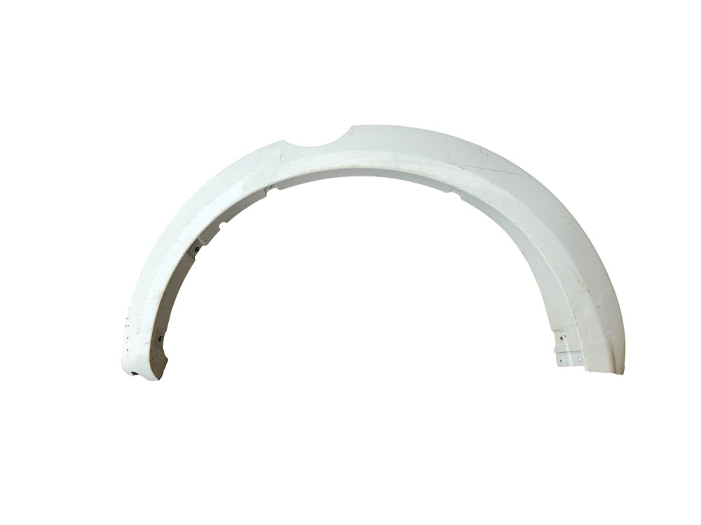 Moldura Alargador Traseiro Esquerdo L200 Triton 2010 Branco