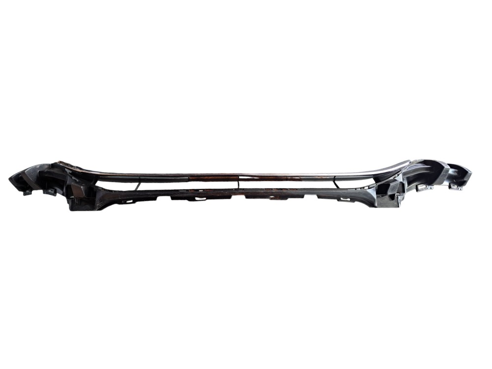 Spoiler Inferior Mercedes C180 C200 2015 2016  Preto