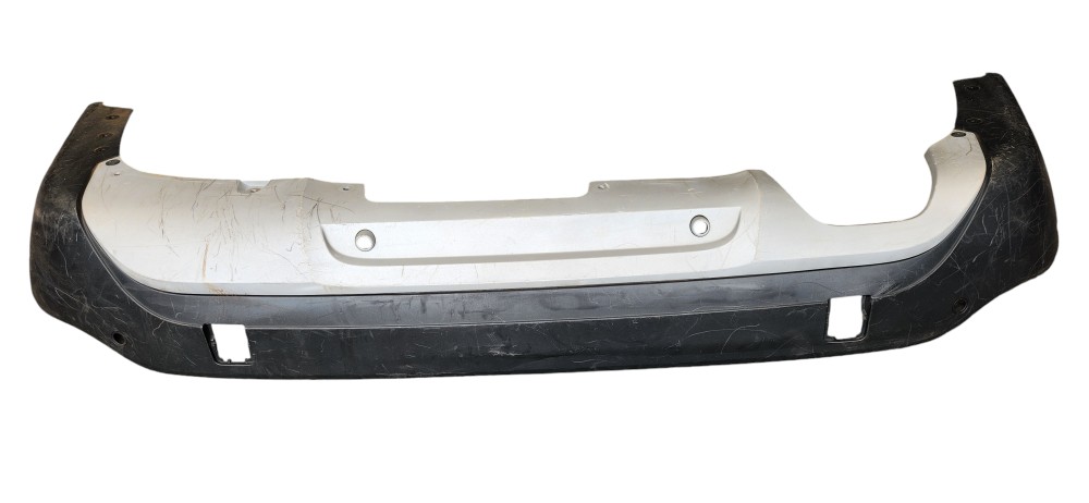Spoiler Inferior Traseiro Bmw X1 2012 2013 2014 Prata