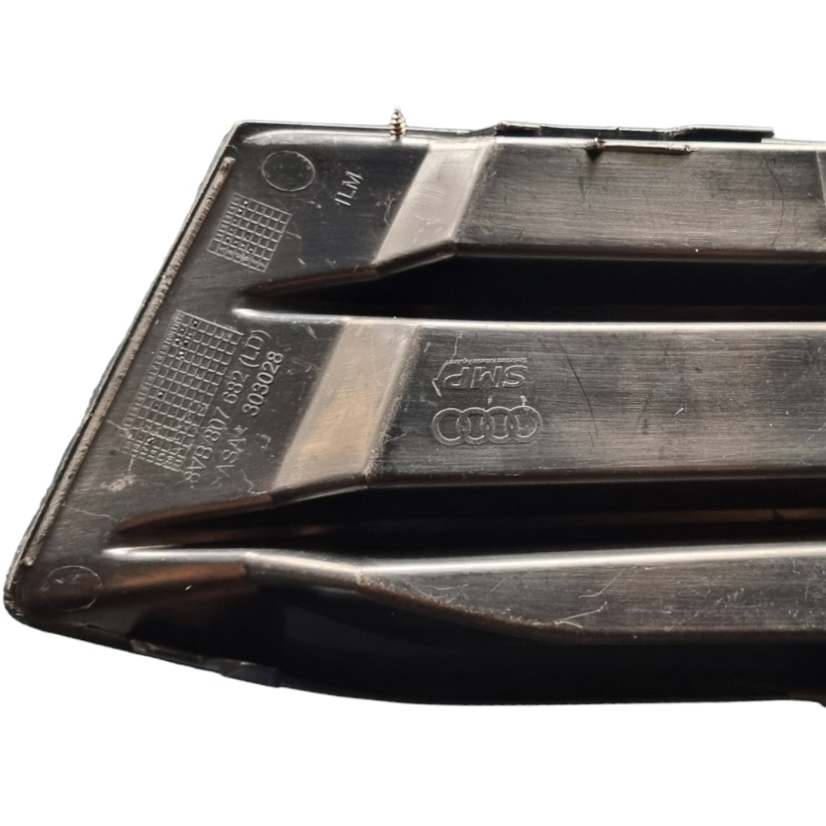 Grade Moldura Farol Milha Direito Audi A3 2017 2021 Preto Direito 7