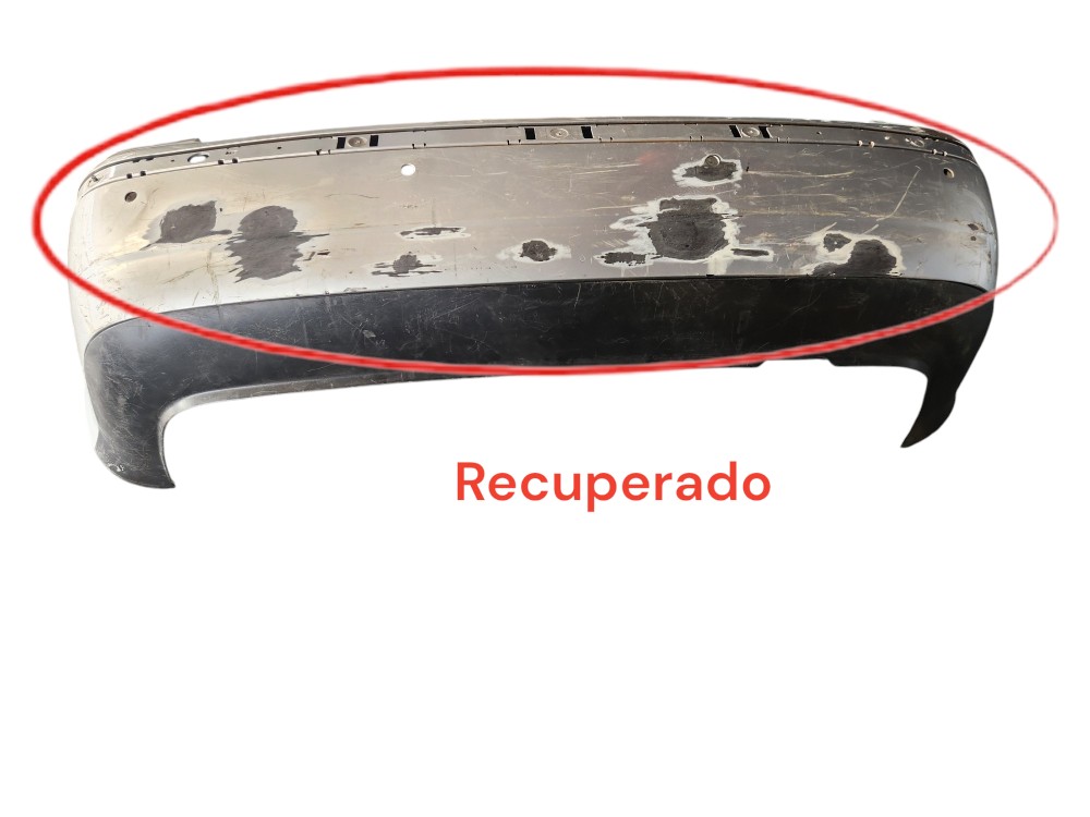 Parachoque Traseiro Volkswagen Polo Sedan 2008 2009 2010 2