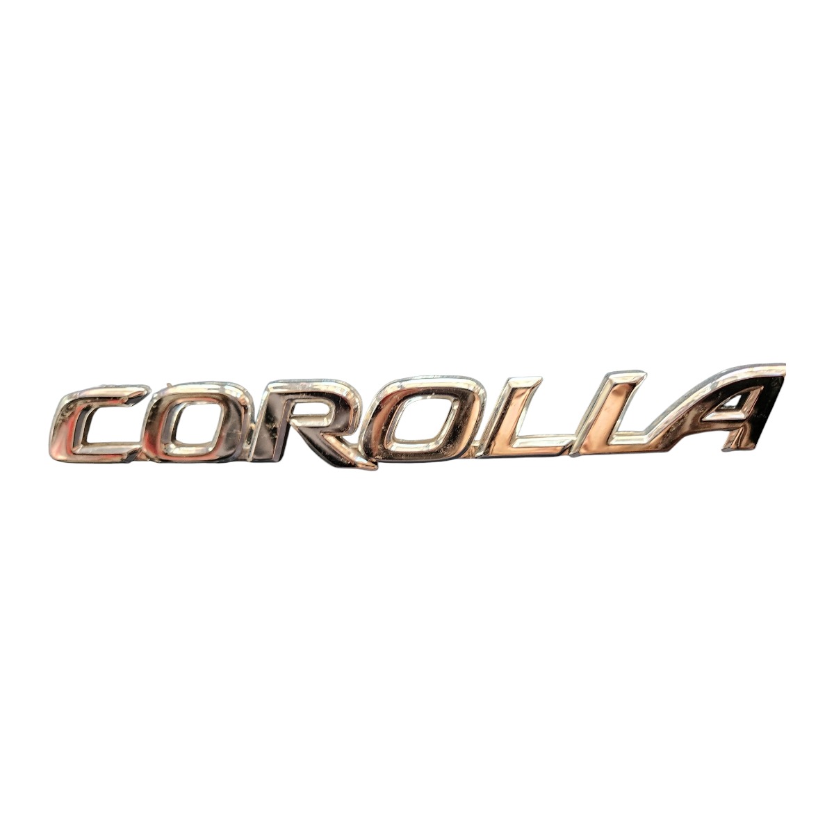 Emblema Nome Corolla Cromado