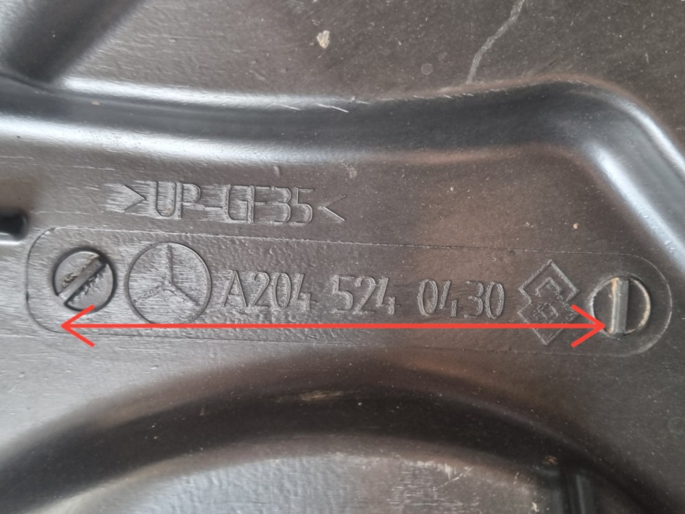 Defletor Protetor Cambio Mercedes C180 2009 2010 Original 7