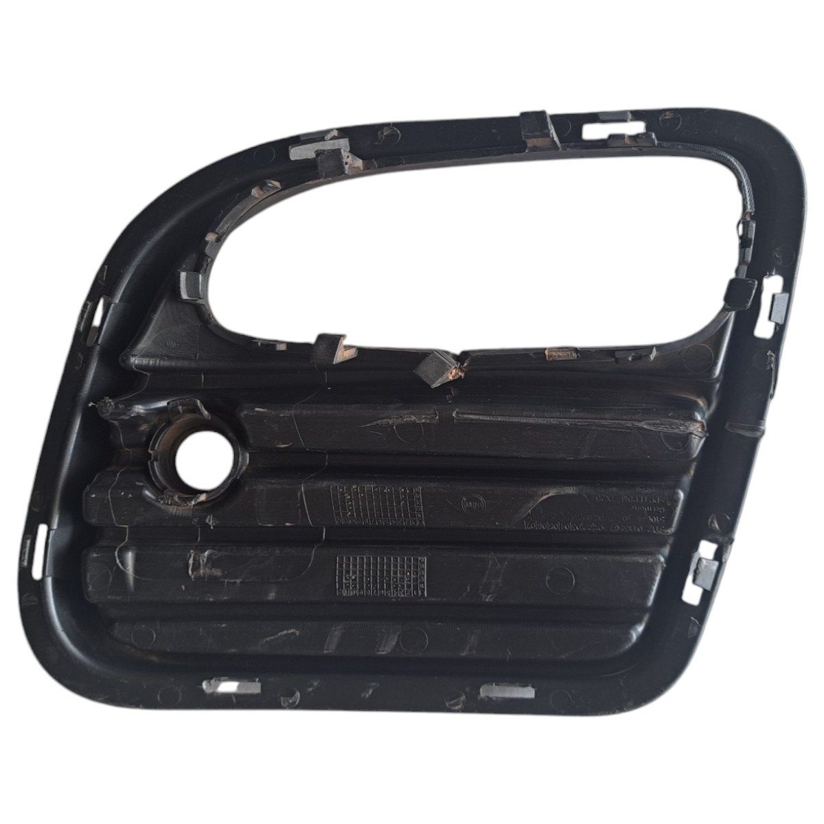 Grade Moldura Esquerda Parachoque Traseira Mini Cooper  Preto 4