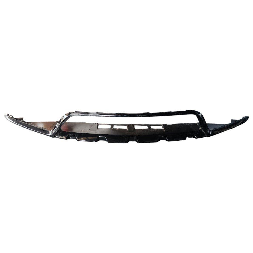 Spoiler Moldura Inferior Parachoque Dianteiro Porsche 981 Preto