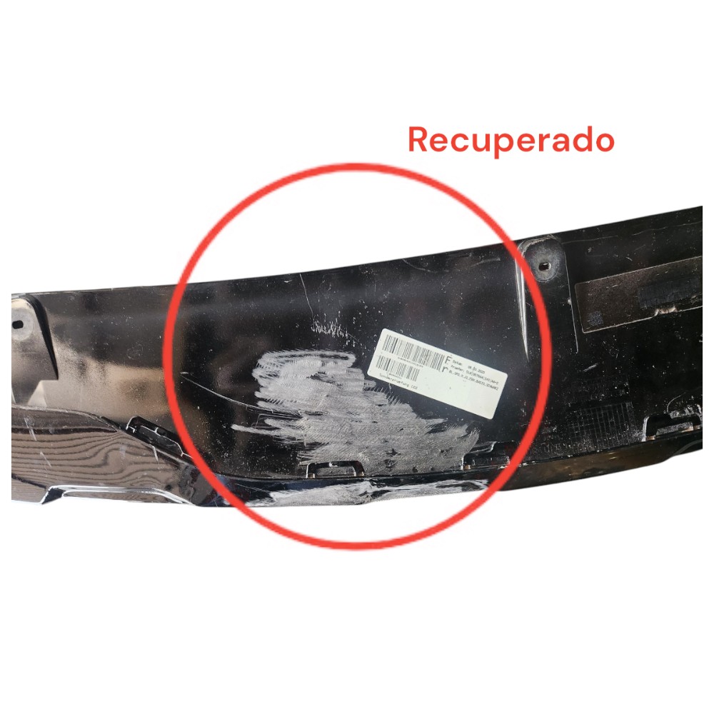 Spoiler Inferior Parachoque Dianteiro Porsche Taycan 2019 3