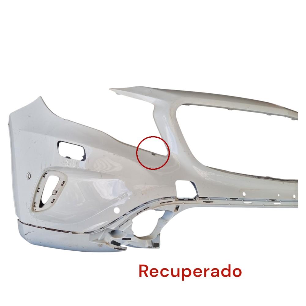 Mercedes Gla Parachoque Dianteiro Recuperada Branco 4