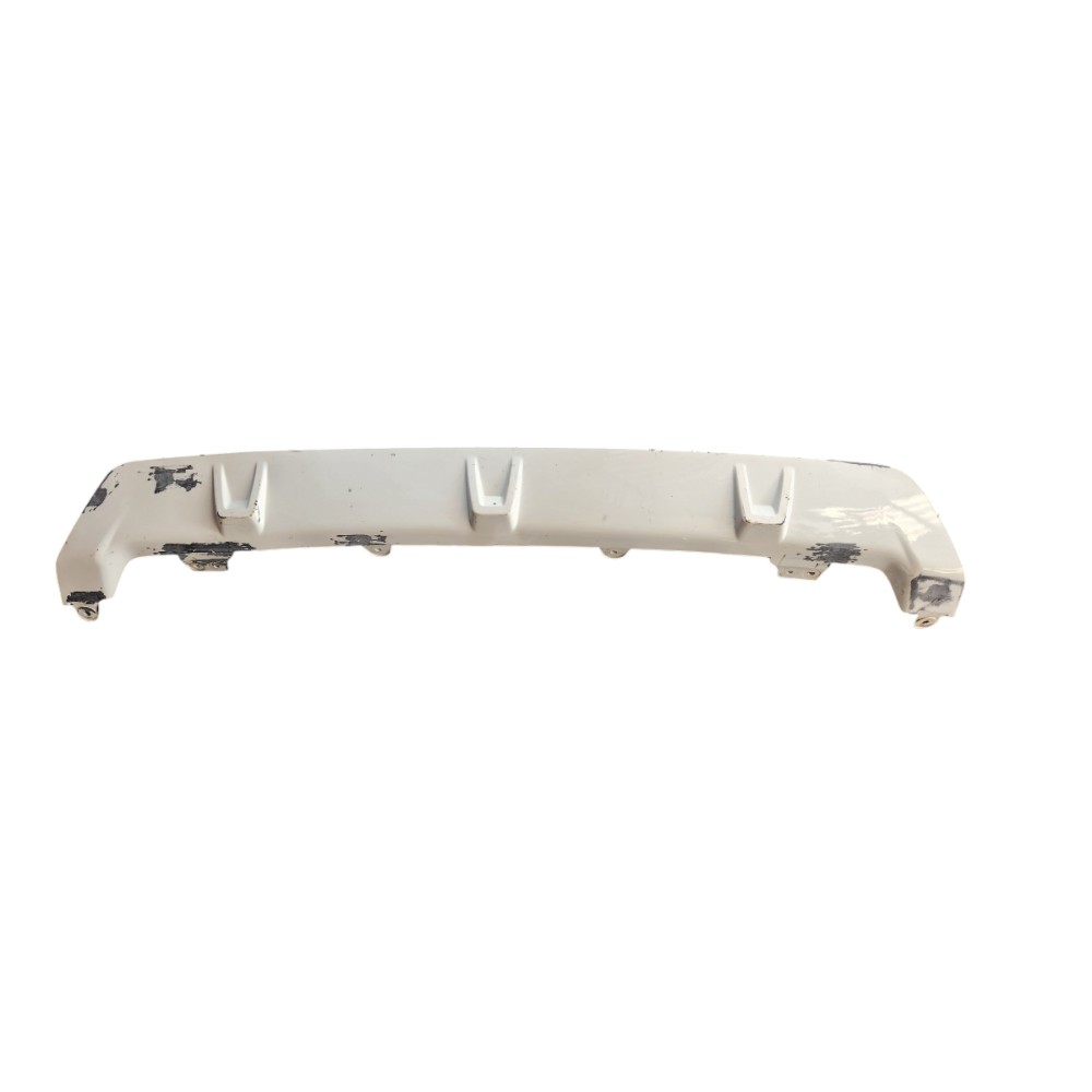 Spoiler Inferior Parachoque Traseiro Bmw G05 X5 2018 Branco 1