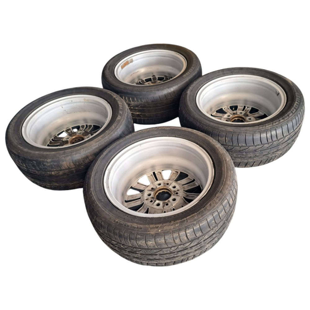 Jogo Roda Com Pneu Bmw Aro 16 8