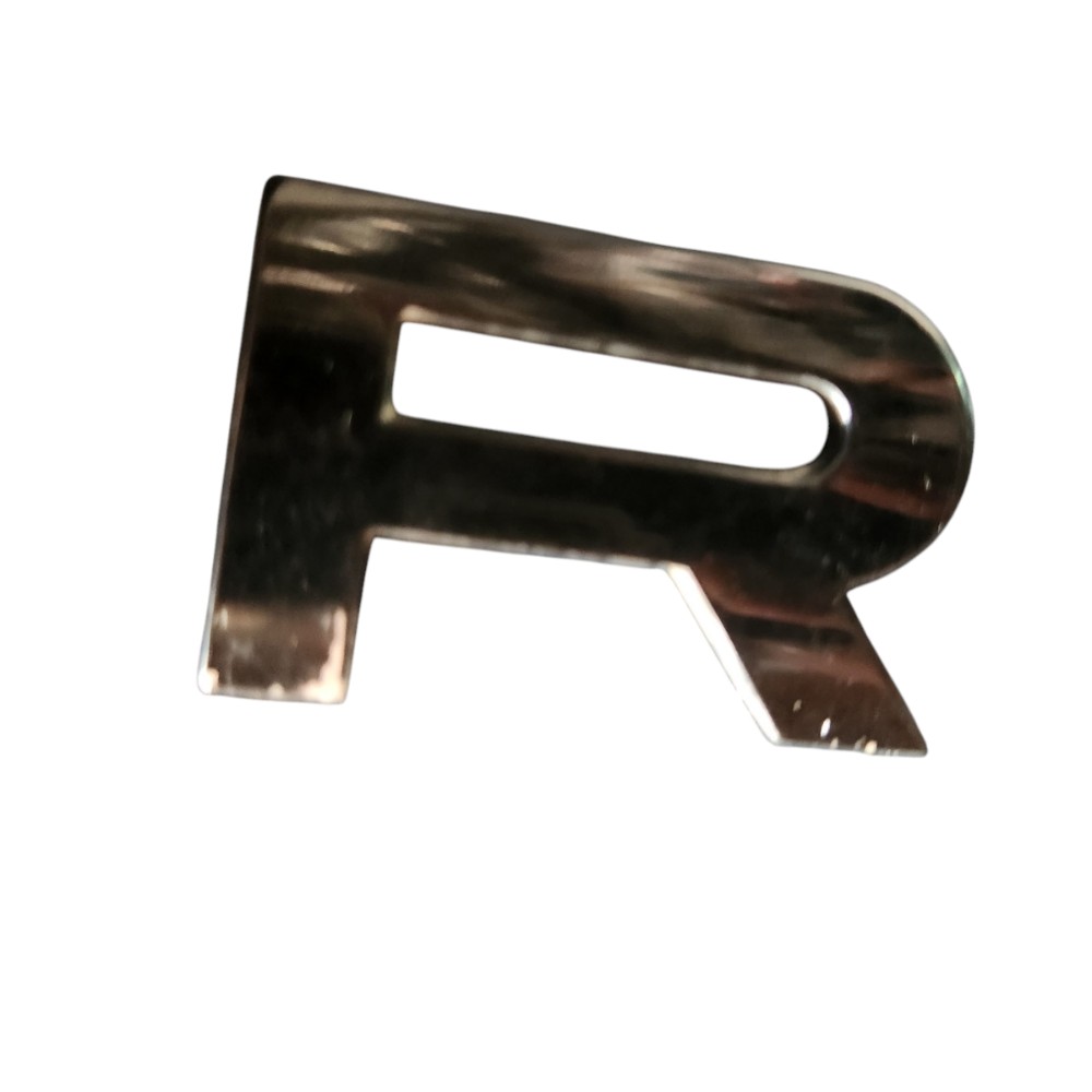 Letra Emblema R Range Rover Original Preto