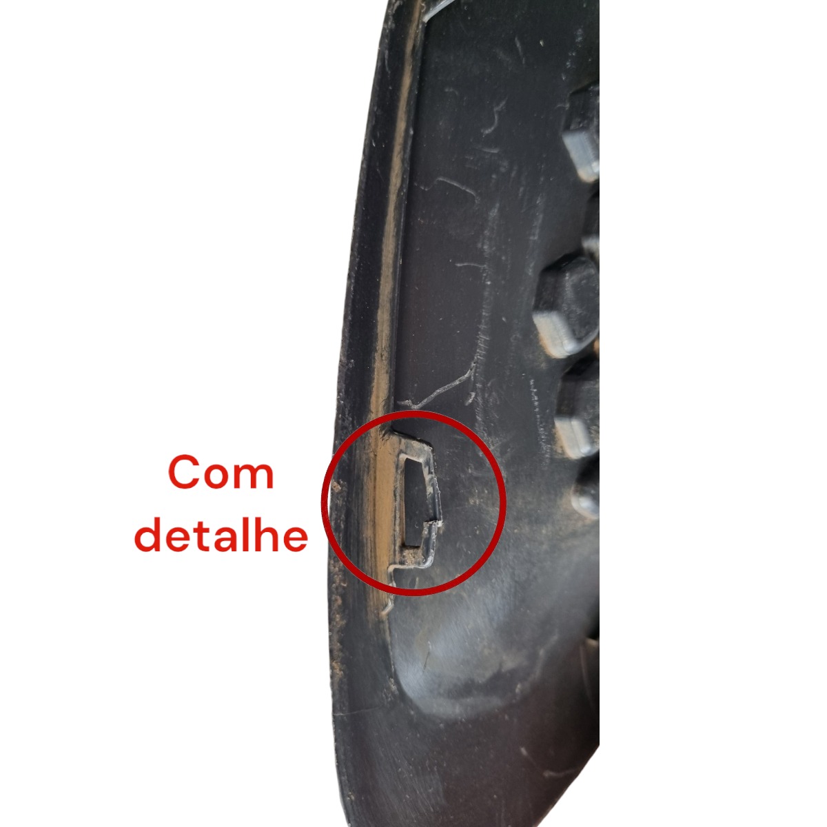 Grade Inferior Parachoque Smart Original Preto 4
