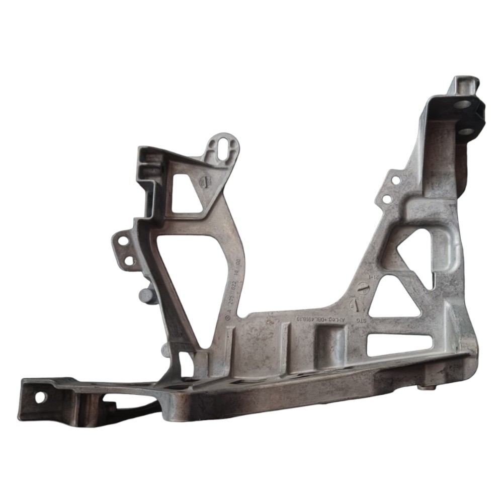Suporte Frontal Painel Esquerdo Mercedes C180 C200 W205 2015 Cinza