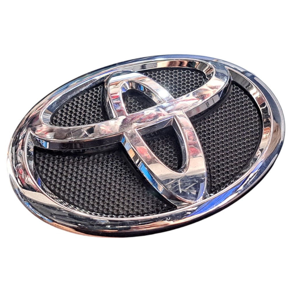 Emblema Grade Dianteira Etios 2018 Original Preto 5