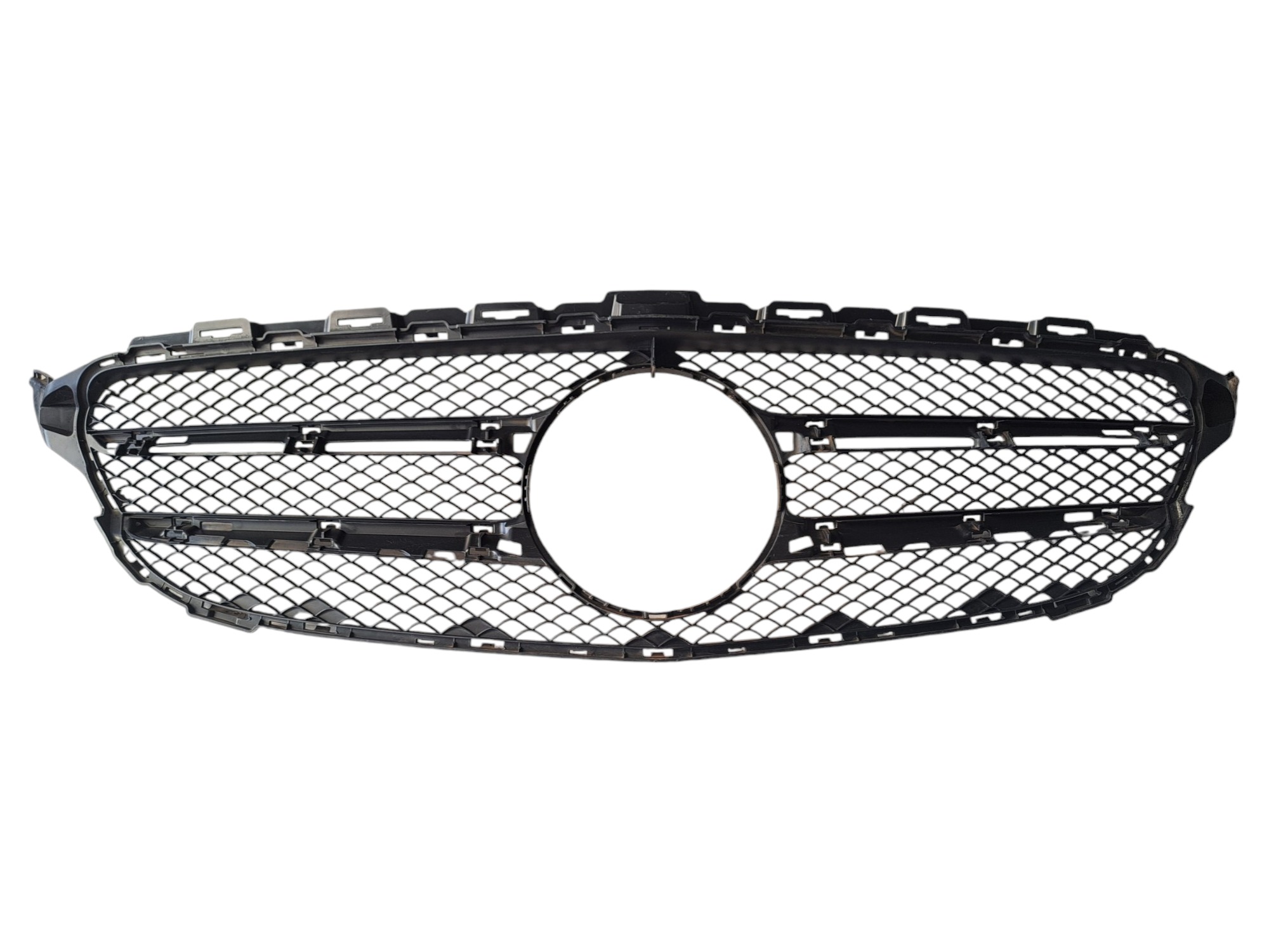 Grade Comeia Mercedes C180 C200 2015 Preto N/a