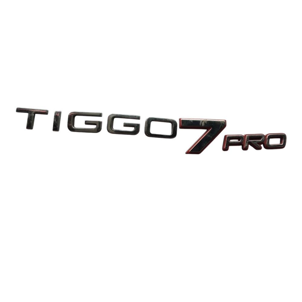 Simbolo Emblema  Nome Tiggo 7 Pro Arranhado
