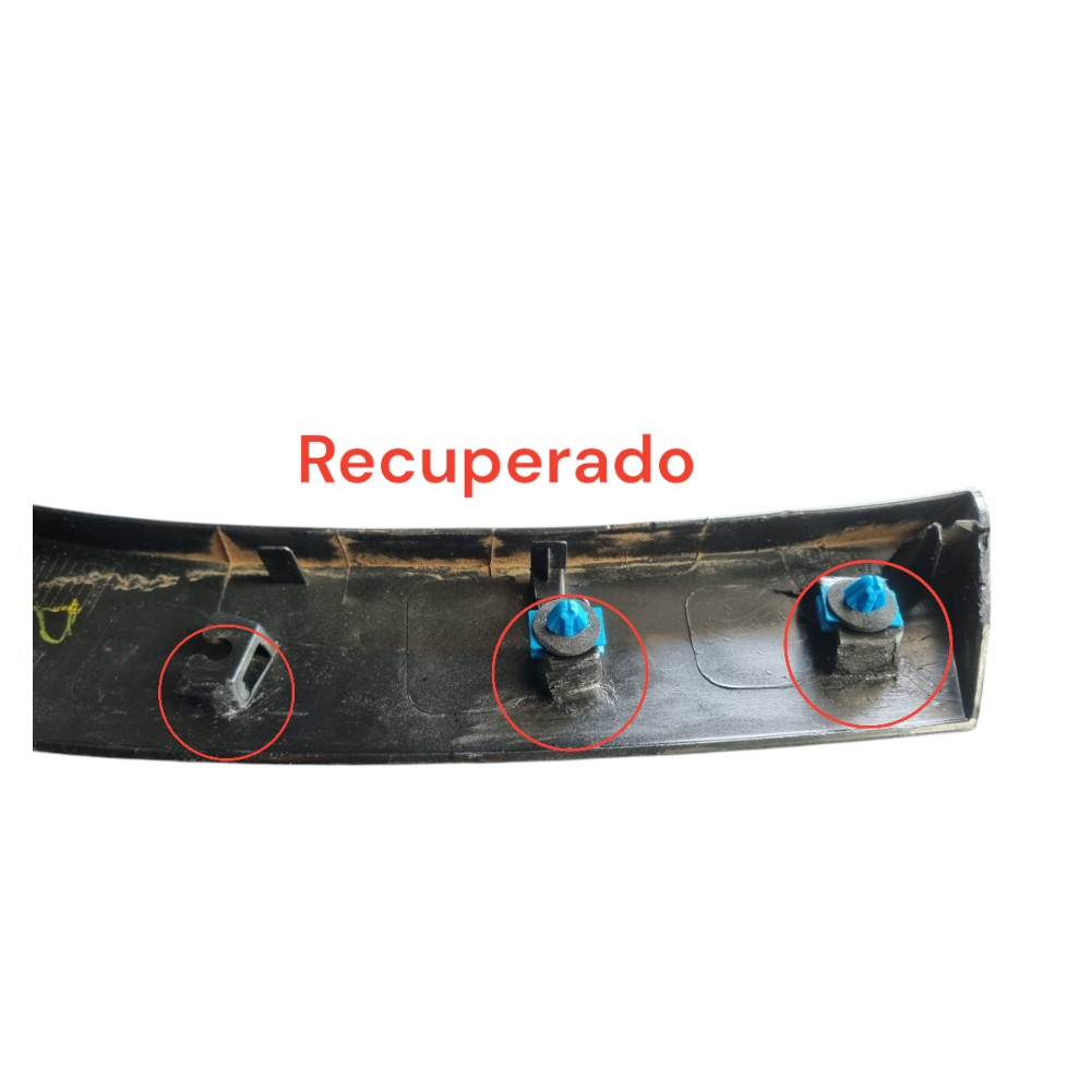 Alargador Moldura Lateral Dianteira Esquerda Tracker 2022 Preto 6