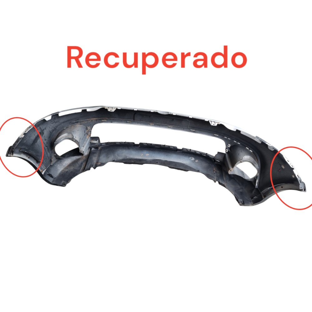 Parachoque Dianteiro Volkswagen Crossfox 2012 2014 Prata 9