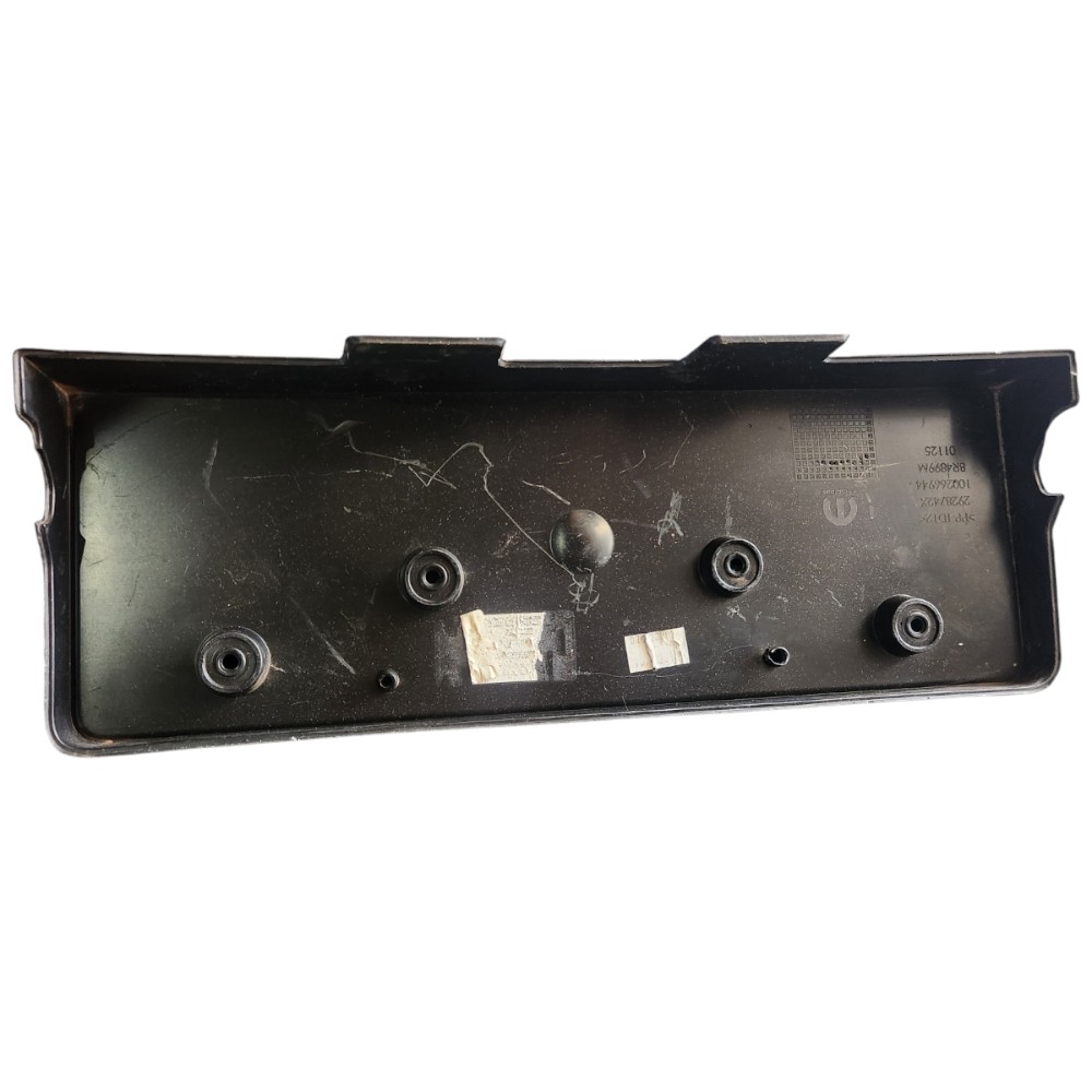 Suporte Placa Dianteiro Jeep Renegade 2022 2023 Preto 9