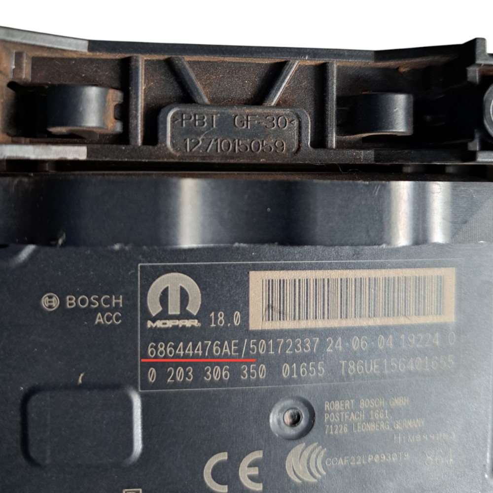 Módulo Sensor Radar Jeep Compass Commander 2024 Preto 7