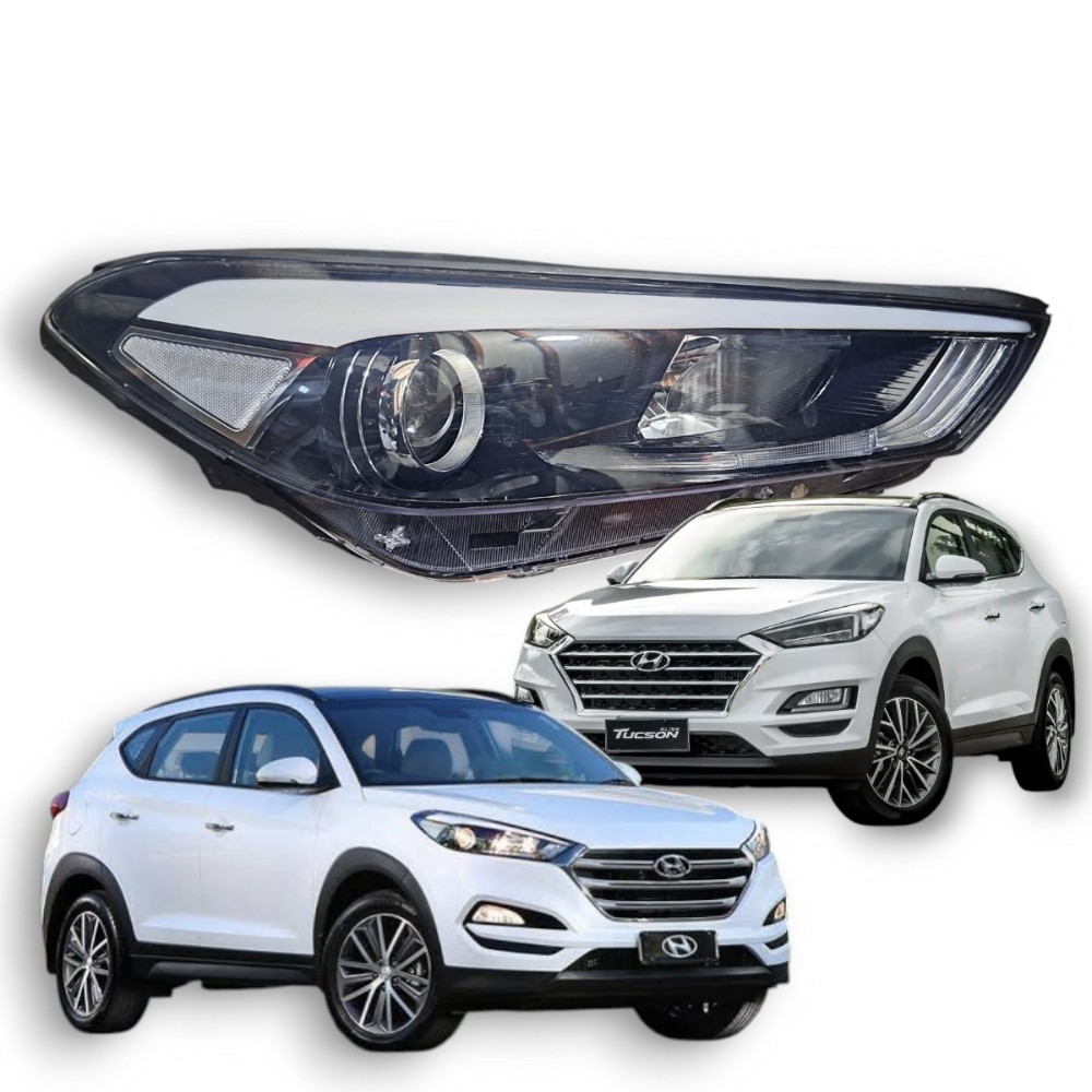 Farol Direito Original Hyundai Tucson 2019 2021 Direito/passageiro