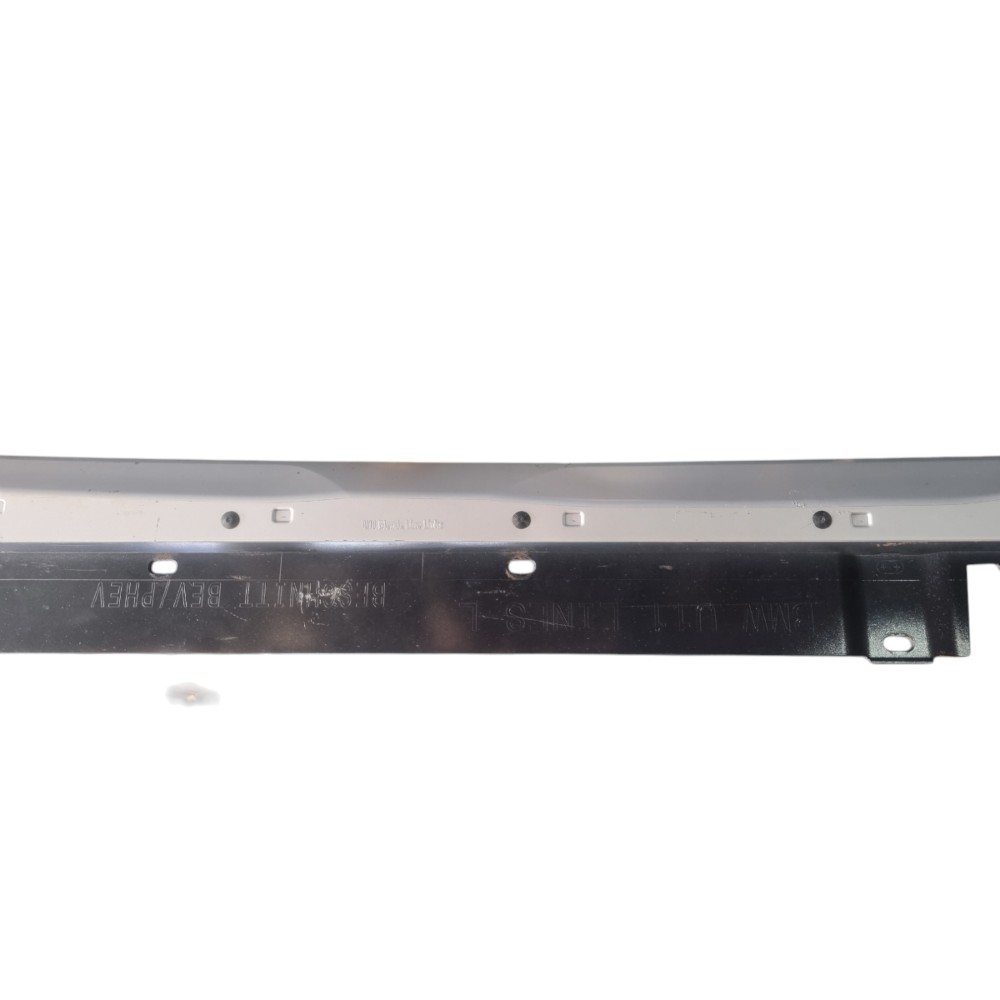 Spoiler Saia Esquerdo Bmw X1 2022 2023 2024 Original Cinza 8