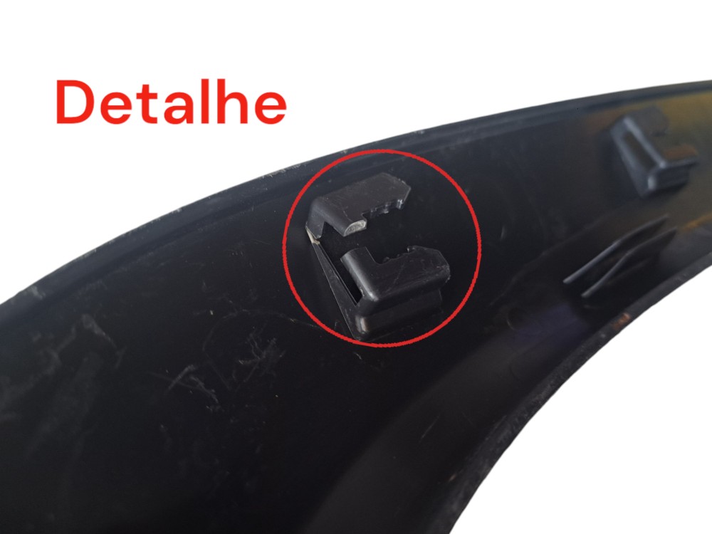 Moldura Alargador Paralama Direito Jeep Compass  Preto 7