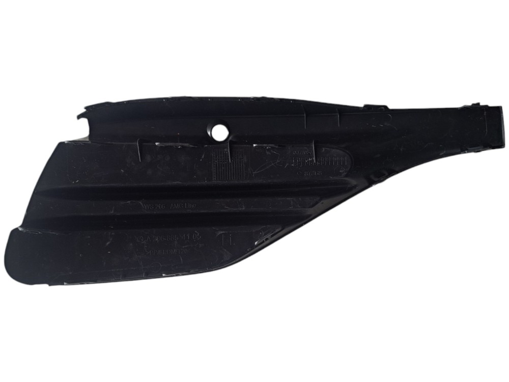Grade Milha Esquerda Mercedes C180 C200 W206 2023 Preto Esquerdo 7