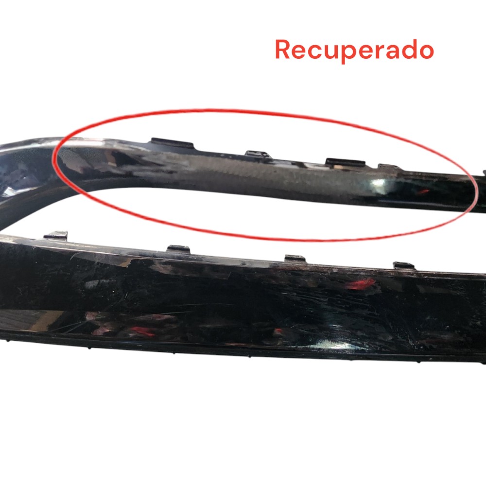 Spoiler Grade Inferior Parachoque Dianteiro Jaguar F Pace Preto 6